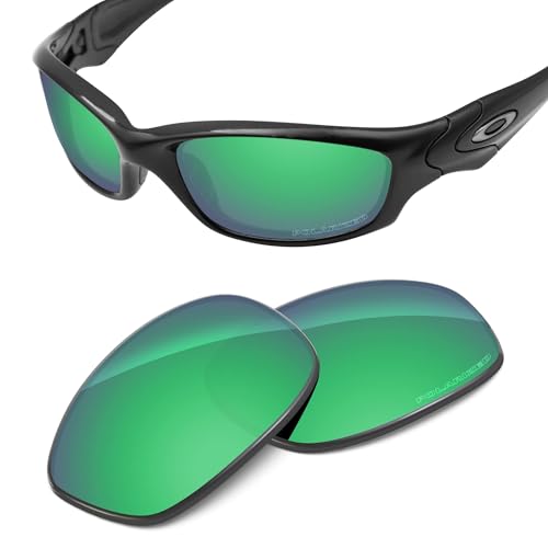 Image of Performance Replacement Lenses Compatible with Oakley Straight Jacket 2007 Polarized, UV Protection, Anti-Scratch