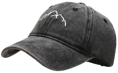 Image of XYIYI Vintage Washed Distressed Baseball Cap Adjustable Cotton Dad Hat for Women Men