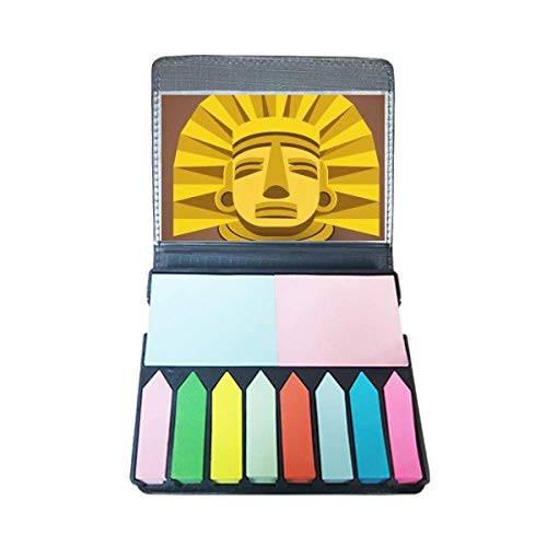 Note Autocollant Égypte Marqueur Boîte Page Couleur Design Pharaon Abstrait