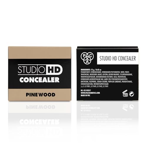Image of PAC Studio HD Concealer Pinewood | Lightweight Full Coverage | Non Drying Creamy Blendable Formula