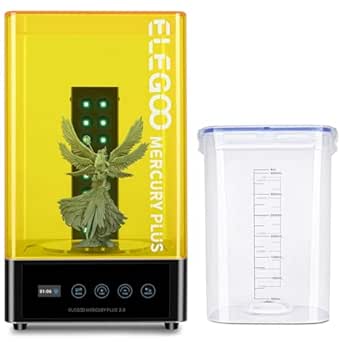 ELEGOO Mercury Plus 2.0 Wash and Cure Station V2 for Mars Photon S, Photon Mono LCD SLA DLP 3D Printer Models