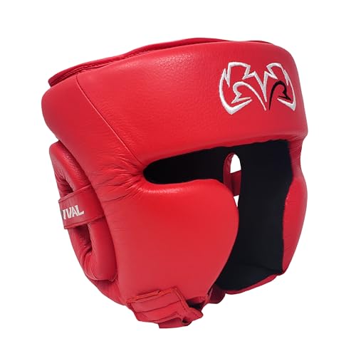 RIVAL Boxing RHG2 Hybrid Headgear - Ultra-Thin, Super-Sleek Design, Compact Training Style with Cheek Guards