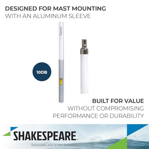 Image of Shakespeare Classic VHF Antenna Shakespeare Marine 476 Classic VHF Antenna,