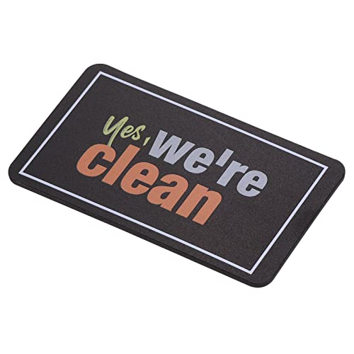 PATIKIL Dirty Clean Geschirrspüler-Magnet, Waschmaschine, Kühlschrank, Küche, Organisation, Zubehör, sauber, schmutzig, Schild-Magnet, Schwarz