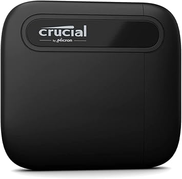 Crucial X6 4TB Portable SSD Up to 800MB/s USB 3.2 External Solid State Drive, USB-C – CT4000X6SSD9