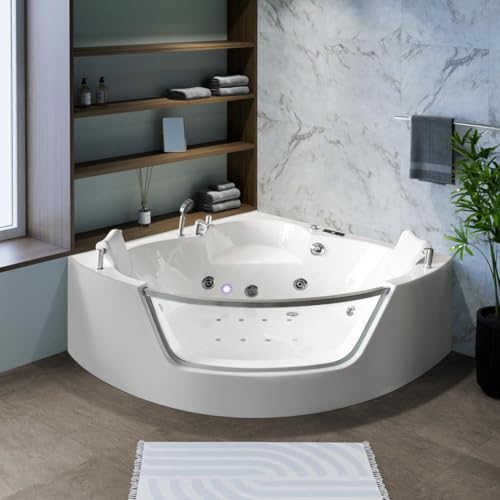 Vidalux WB89 Deluxe 1400 Corner Whirlpool Bath