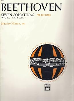 Paperback Beethoven Seven Sonatinas for the Piano WoO 47, 50, 51 & Anh. 5 Book