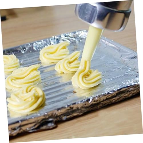 Herramienta para hacer galletas con molde y dispensador de crema miniatura 4