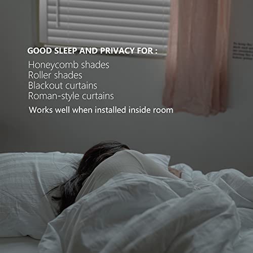 Ezeefonk （58.5"，2Pcs）100% Blackout Pvc Light Blockers Side Tracks For Window Shades And Blinds, For Blackout Strips On Both Sides Of The Blinds, Great For Bedrooms And Nurseries-Light Blocking Strips #TOP5