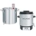 Produktbild BIELMEIER Bierbrauset 10 teilig Maischekessel 1800 Watt 27 L Läuterbottich 35 L Edelstahl Made in Germany BHG403