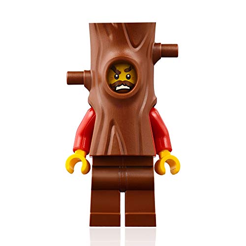 LEGO City Mountain Police Minifigure - Crook Male Stumpy 10K (in Tree Costume) 60174 – Bild 3