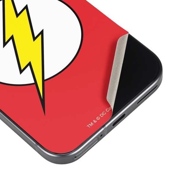 Skinit Decal Phone Skin Compatible with Google Pixel 9a - Officially Licensed DC Comics The Flash Original Emblem Design