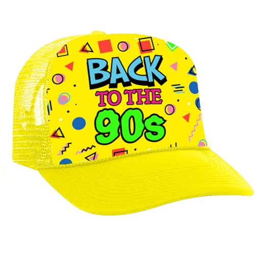 Sterling James Co. Throwback 90's Party Hats (4 PACK) - Funny 1990's Theme Party Decoration, Favors & Supplies - Image 3