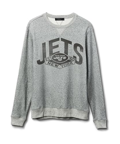 Junk Food Clothing New York Jets Formation Fleece - Extra Large Grey