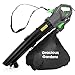 Gracious Gardens Leaf Blower Garden Vacuum and Shredder, 35L Leaf Collection Bag, 3000W 10m Cable Lightweight Design, Leaf Vacuum, 10:1 Shredding Ratio