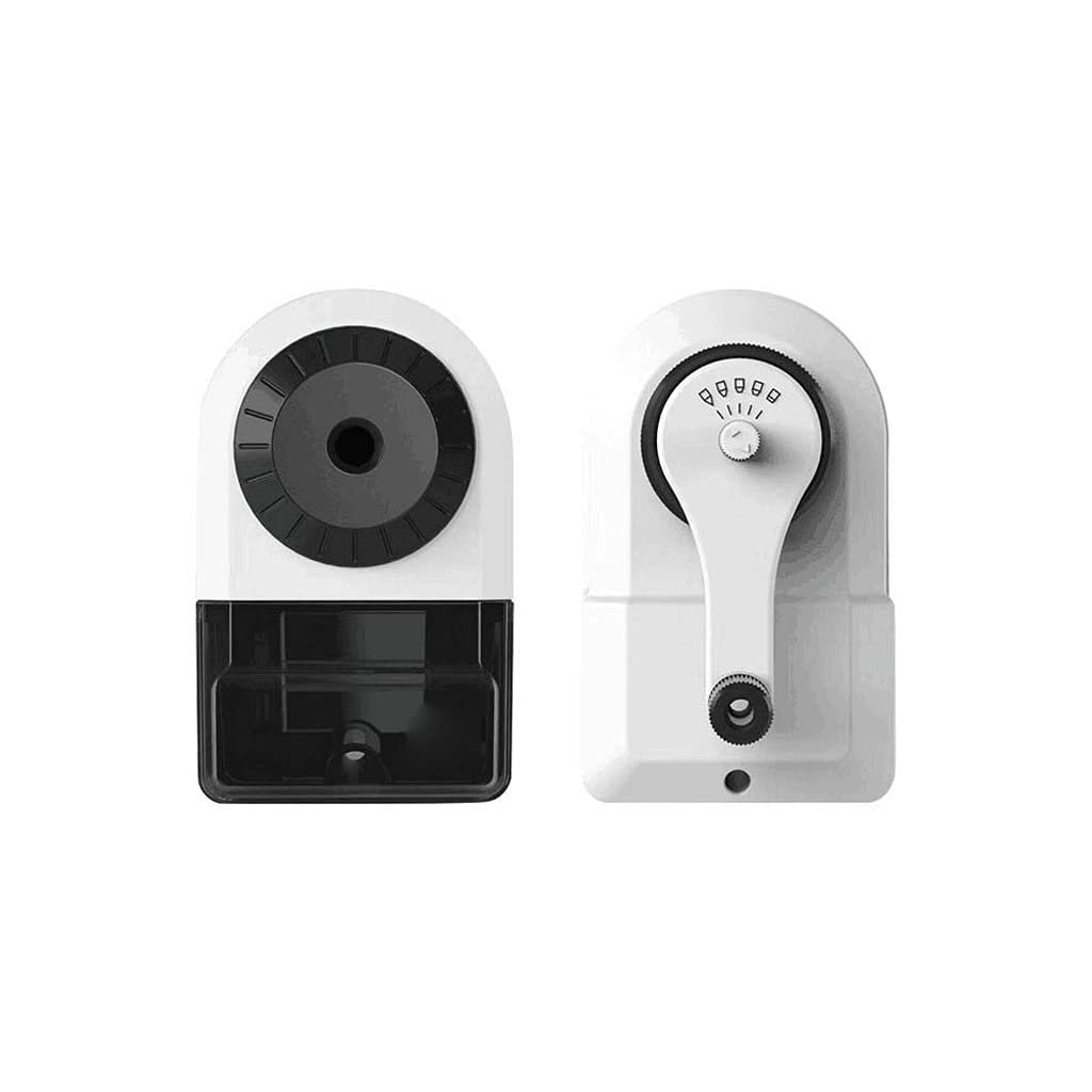 Pencil Sharpener Aiguiseur à Crayon Manuel Simple Simple Simple pour No 2 Crayon Best School Spipping Spiral Blade Spirale Plus Fort Taille Crayon hélicoïdale (Color : Black)