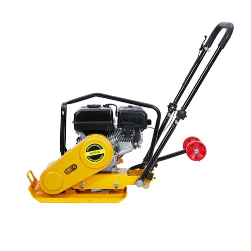 GarveeTech 7HP Plate Compactor, 212CC Gas Engine Jump Jack Compactor,