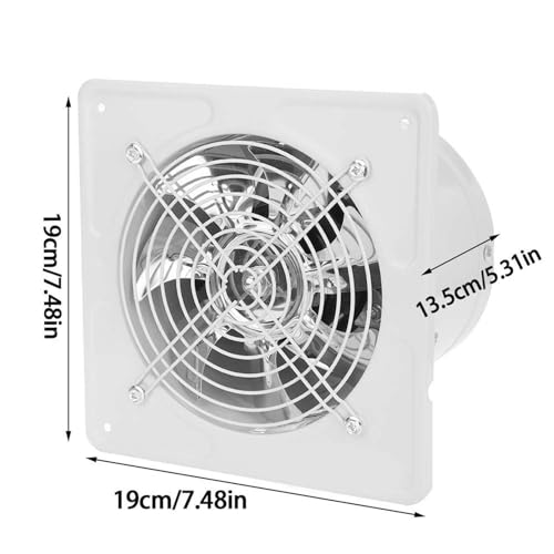 40W 220V Exaustor Montado Na Parede,Ventilador Extrator Baixo Ruído,Ventilador de Exaustão Axial Ven
