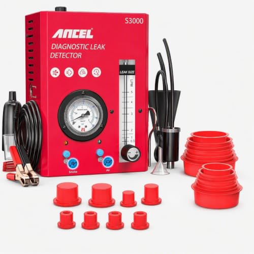 ANCEL S3000 Smoke Machine with Cap Plugs