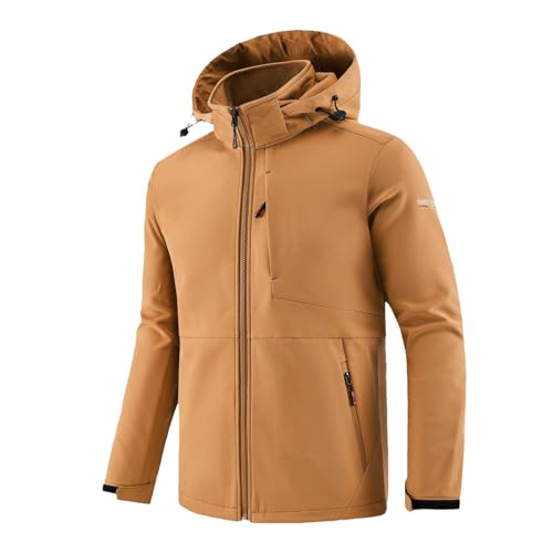 Manteau polaire à capuche pour homme veste hiver outdoor plus et anorak
