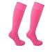 Little Grippers Twin Pack Pink Childrens Sports Socks with Stay On Technology - XSmall (Shoe Size 10-13/Approx 3-6 years old)