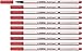 Produktbild Premium-Filzstift mit Pinselspitze für variable Strichstärken - STABILO Pen 68 brush - 10er Pack - rostrot