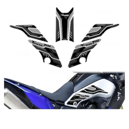 Autocollant de réservoir Tenere 700 protection moto 2019-2024