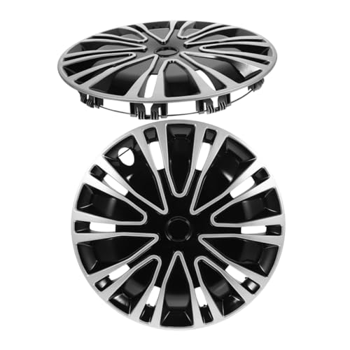 Cache-moyeux de voiture 13 pouces en PP noir au design élégant et finition soignée