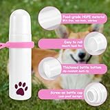 TYBYBB 2 Stück Futtertube zum Befüllen 90ML Hund Silikon Leckerli Tube Befüllbar Hundetraining Befüllbare Tuben Bpa Frei Futterschlauch Futtertuben für Nassfutter Hunde mit der Futtertube
