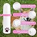 TYBYBB 2 Stück Futtertube zum Befüllen 90ML Hund Silikon Leckerli Tube Befüllbar Hundetraining Befüllbare Tuben Bpa Frei Futterschlauch Futtertuben für Nassfutter Hunde mit der Futtertube