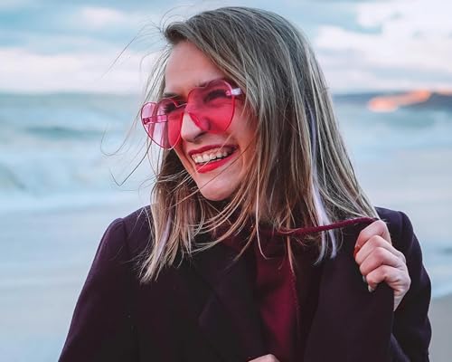 SUNOVELTIES 12 Mixed Pink Style Sunglasses Retro Party Favors Bulk Classic Eyewear Costume Glasses for Women3