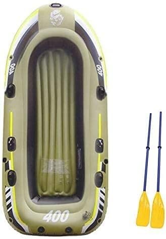 Kayak gonflable 4 personnes pour rafting bateau touristique durable avec pompe