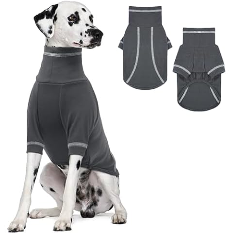 IDOMIK Soft Stretchy Dog Fleece Shirt Cover