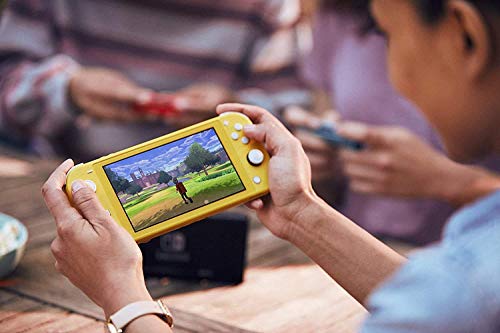 Consola de jogos Nintendo Switch Lite, tela sensível ao toque de 5,5 polegadas, almofada de controle