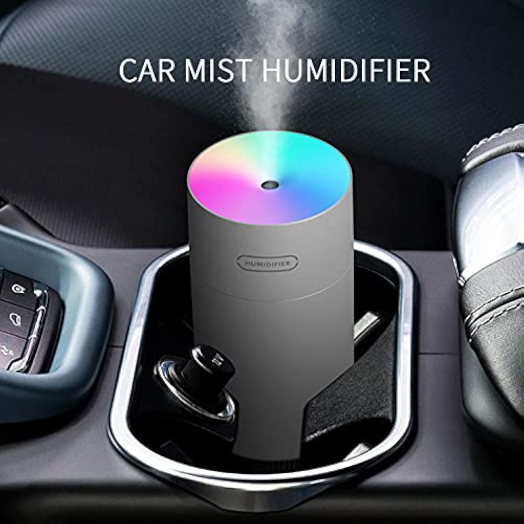 270mL Car Mist Humidifier Diffuser with Night Light