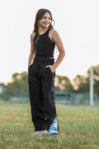 Funny Guy Mugs Unisex Tear Away Pull On Windbreaker Pants for Kids - Post-Surgery Snap Button Elastic Waist Pants2