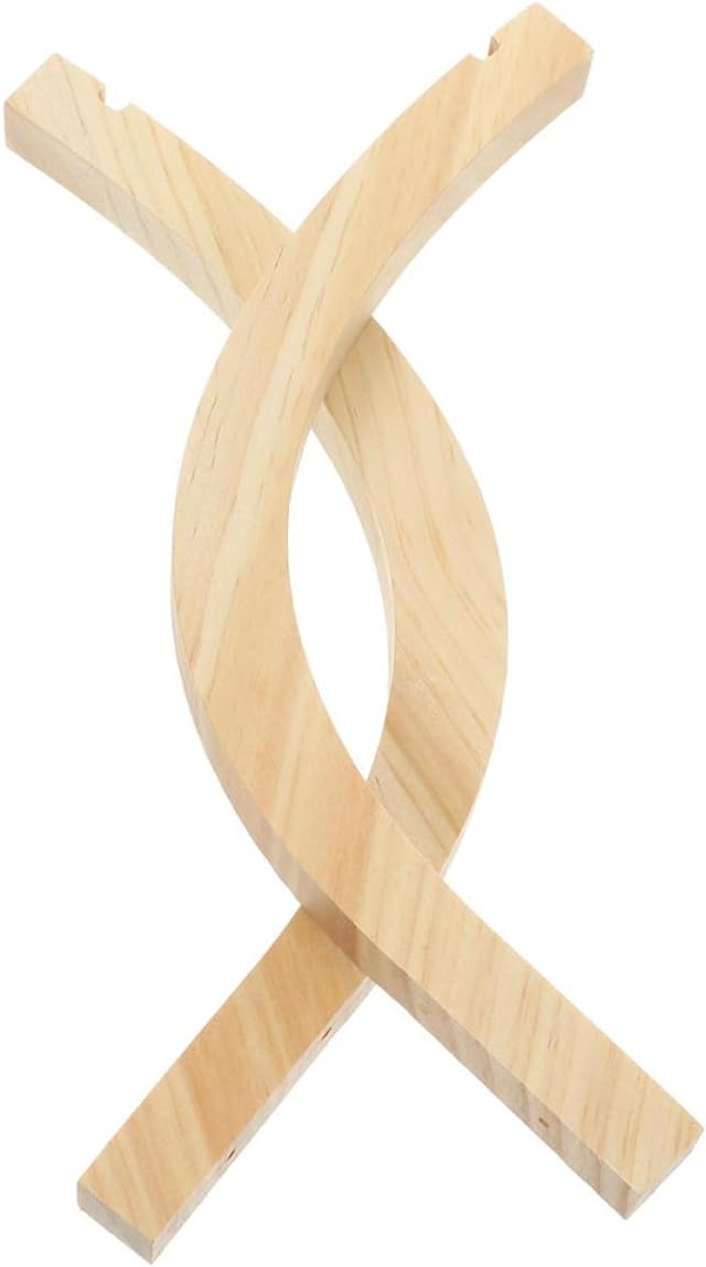 2pcs Oak Wood Plant Hangers Indoor Wall Hooks for Hanging Flower Pots, Ceiling Plant Hooks for Indoor Garden and Home Decor