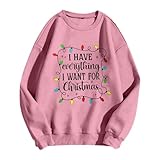 LOOK DÉTENDU: Ce sweat à capuche de Noël femme offre un style résolument décontracté pour un confort maximal pendant le temps des fêtes. Il est parfait pour créer une tenue de Noël femme à la fois confortable et stylée.