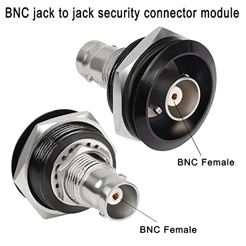 Adaptador Circular BNC Hembra a Hembra para Panel miniatura 2