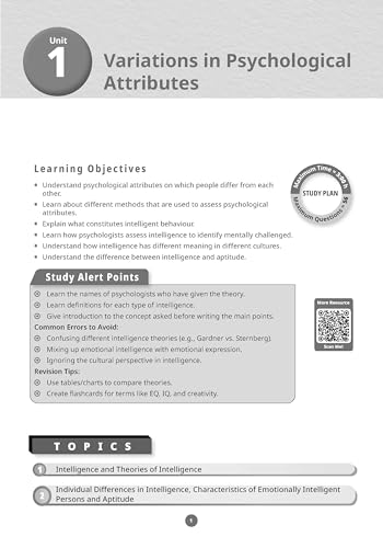 Image of Oswaal CBSE Class 12 Psychology Question Bank | Chapter & Topic-wise Solved Papers (2017-2026) | Based on Syllabus (April 2026) | Includes 2026 Papers | For 2027 Exam