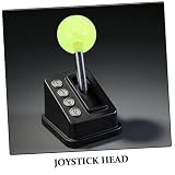 Processo di sostituzione semplice: aggiorna senza sforzo la sfera del tuo controller di gioco utilizzando il meccanismo della manopola a sfera filettata: sostituisci rapidamente la sfera di ricambio del joystick senza attrezzi, sostituzione della maniglia superiore della sfera a bilanciere, testina del controller di gioco