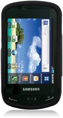 Aimo Wireless SAMU380PCLP001 Rubber Essentials Slim and Durable Rubberized Case for Samsung Brightside U380 - Retail Packaging - Black