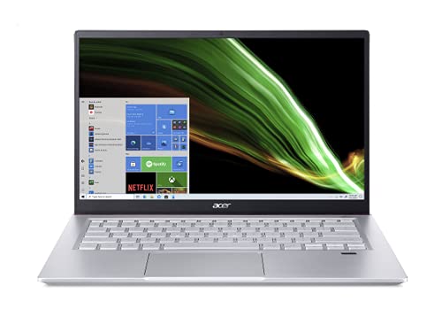 acerSwift X SFX14 Ultrathin-AMD Ryzen 7-5700U Octa Core 1.80GHz Upto 4.30GHz/16GB LPDDR4X RAM/1TB SSD Storage/4GB NVIDIA GeForce GTX 1650 Graphics/14"FHD IPSDisplay/FP/WiFi-6/Win10 Home/Prodigy Pink