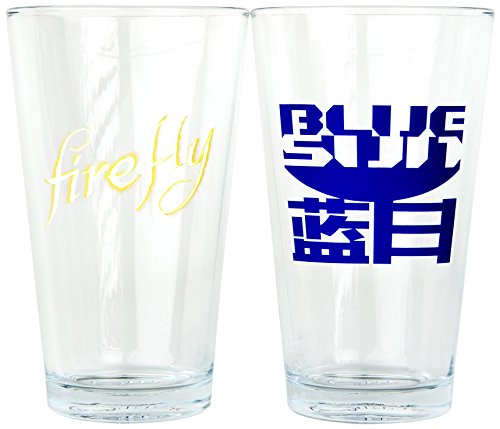 QMX Firefly Pint Glasses (Set of 2)