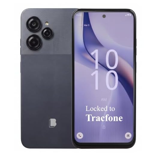 Tracfone BLU View Speed Ultra, 128GB, Gray - 6.7" HD+ Infinity Display, 5G Prepaid Smartphone, Triple AI Camera, Long-Lasting Battery (Locked to Tracfone)