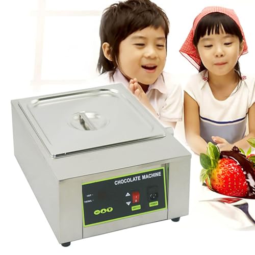 Máquina para derretir chocolate ajustable 1000W capacidad 8kg miniatura 1
