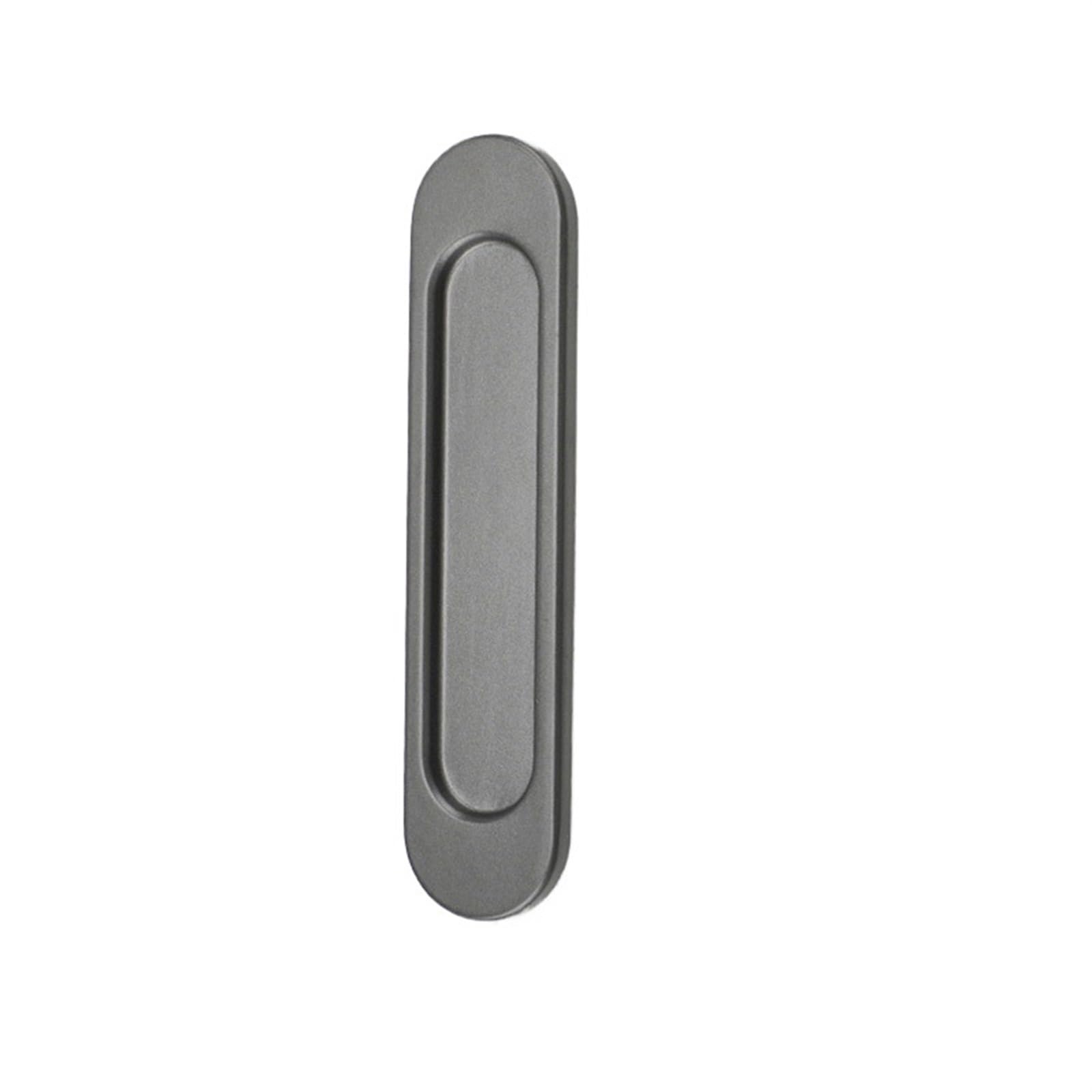Ozlcua B Concealed Handles Non Punching Adhesive Sliding Door Handle Kitchen Cabinets Invisible Punch-Free Self-Adhesive Knobs(B)