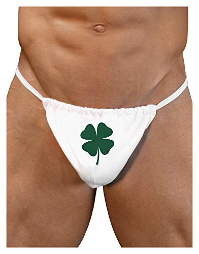 TooLoud Lucky Four Leaf Clover St Patricks Day Mens G-String Underwear