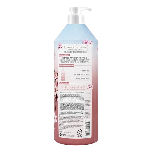 Kerasys CHERRY BLOSSOM Perfumed 33.8 fl oz / 1L (Conditioner, 1-Pack)