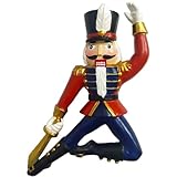 Nutcracker Ballet Gifts, Ballerina Christmas Tree Ornaments, Resin Nutcracker Ballet Decorations, Xmas Baubles for Holiday Home Décor, 4 Inch, Ballerina Soldier